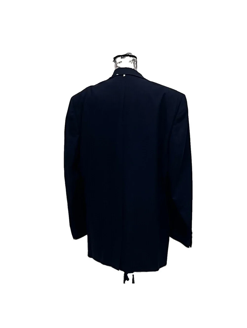 Burberrys Rutlands Navy Blue 100% Pure Wool Blazer 48R Men’s Gold Button Sport